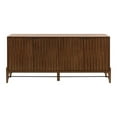 thumbnail image 4 of Mid-century Modern Wood Console/Credenza  Office Console  Accent Credenza  Brown, 4 of 10
