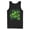Black, variant on Men's Jurassic World Fern Leaf Logo  Tank Top Black Large