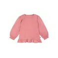 thumbnail image 2 of Modern Moments by Gerber Toddler Girl Balloon Sleeves Hem Top, Sizes 12 Months - 5T, 2 of 10