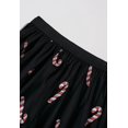 thumbnail image 3 of CHICWISH Women Christmas Shimmer Candy Cane Print Mesh Tulle Midi Skirt Cute High Waist A-Line Casual Holiday Skirts Black, 3 of 9