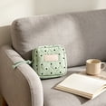 thumbnail image 5 of Makeup Bag Cute Heart Dots Sanitary Napkin Storage Bag, Portable Mini Fabric Period Pouch, Small Makeup organizer Purse for Travel, Compact Square Pouch for Daily Use - Green, Ccwuwei, 5 of 6