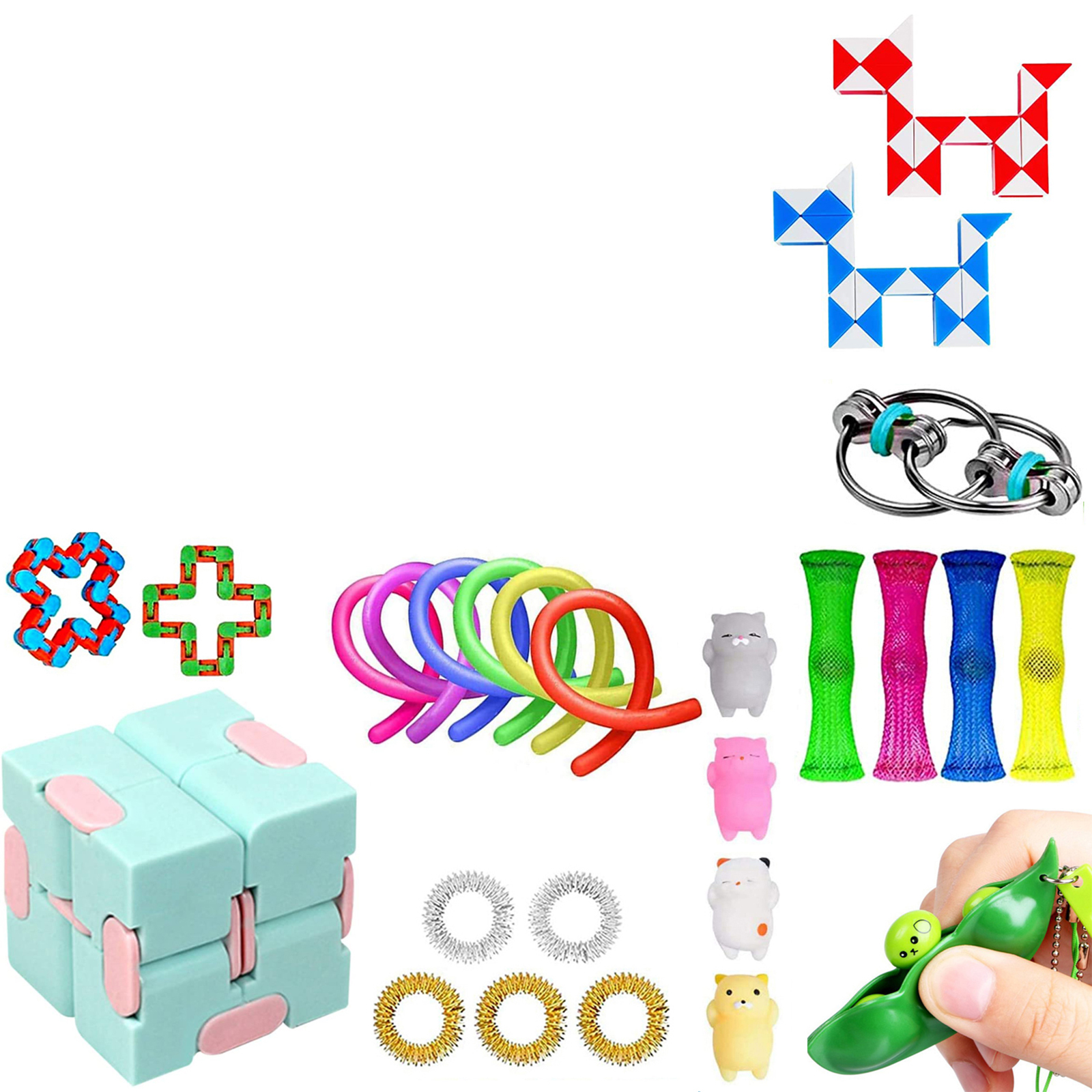 Fidget Toys Pop Its Fidget Pack Sensory Fidget Toys Cheap Fidget Pack