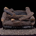 thumbnail image 6 of Duluth Forge Ventless Liquid Propane Gas Log Set - 18 in. Stacked Oak, 30,000 BTU, Remote Control - Model# DLS-L18R-2, 6 of 10