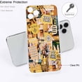 thumbnail image 5 of Yellow Collage Case for iPhone 11 Pro Max,Aesthetic Art Design Pattern Soft TPU Bumper Case Cover, 5 of 5