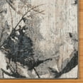 thumbnail image 4 of Gertmenian Quattro Scalia Gray Modern Abstract Area Rug 5'3"x7' - Grey, 4 of 6