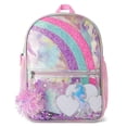 thumbnail image 1 of The Children's Place - Mochila preescolar unisex para niños y niñas, Coctelera de confeti de unicornio, Una talla, Mochila preescolar para niños y niñas, 1 of 2