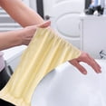 thumbnail image 5 of Cinvoph Bathroom Hand Towels, Home Cotton Absorbent Soft Decorative Towel for Bath, Hand, Face, Kitchen, Size 14" x 30", Yellow, 5 of 5