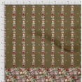 thumbnail image 2 of Soimoi Rayon Fabric Leaves & Rose Panel Print Fabric by Yard 56 Inch Wide, 2 of 3