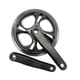 thumbnail image 2 of Juego de bielas para bicicleta, juego de bielas de aleación de aluminio de 165 mm para bicicleta plegable, juego de bielas de bicicleta resistente con, 2 of 9