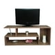 thumbnail image 1 of Mueble para TV DECOMOBIL Minimalista Moderno Hermoso Y Elegante Cafe Nogal Neo TVG-120X60-C, 1 of 7