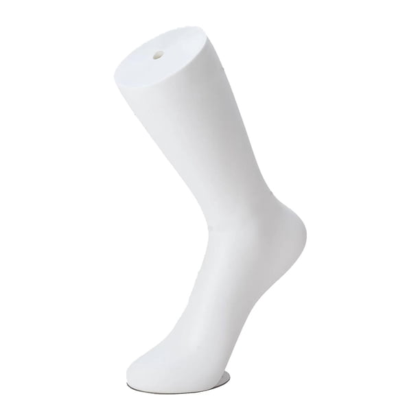 Modelo de pies de maniquí, pantalla de pie de pulsera de tobillo realista, pie femenino de pie Blanco Zulema pie de maniquí