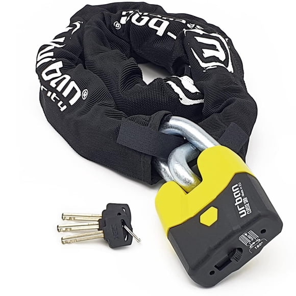 Urban Security U8K120 Candado para Moto Cadena de Seguridad para Moto Candado Moto Cadena para Moto,