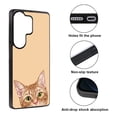thumbnail image 2 of WIRESTER Shockproof Soft Rubber Cover Case for Samsung Galaxy S26 Ultra 6.9" 2026, Animal Orange Tabby Kitten Cat On Sunset Background, 2 of 5
