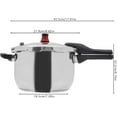 Pressure Cooker 304 Stainless Steel Pressure Pot for Steaming and