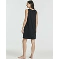 thumbnail image 4 of 3 Pack: Women's Scoop Neck Sleeveless Nightgown Sleep Dress Nightshirt (Available In Plus), 4 of 6