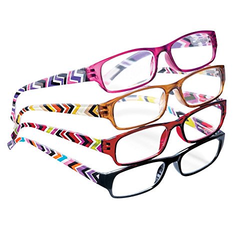 Fashion Reader Glasses Set Of 4 3.50X