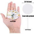 thumbnail image 2 of RYLABLUE Oil Painting Texture Spring Bloom Flower White Daisy Set of 6 Car Coaster for Drinks, Absorbent Ceramic Stone Coasters Cup Mat with Cork Base for Home Kitchen Room Coffee Table Bar Decor, 2 of 5
