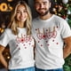 thumbnail image 5 of T-Shirts for Men, Romantic Red Love Heart Crew Neck Cotton T-Shirt Men's Short Sleeve Valentine's Day Hearts Clips, 5 of 8