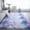 3, variant on VIKAMA Silk Wool Rugs Children's Room Living Room Bedroom Tie-Dye Non-Slip Washable Machine Washable Carpet Mats