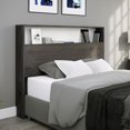 thumbnail image 4 of Sauder Hudson Court Headboard, Charcoal Ash, 425113, 4 of 6