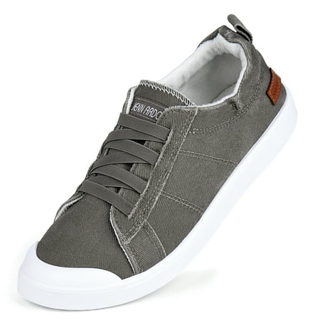 

JENN ARDOR Women s Loafers & Slip-ons Sneakers Fall Shoes for Womens 2021 Fashion Casual Canvas Round Toe Low Top Comfortable Walking Flats Winter Shoes