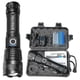 thumbnail image 1 of Super Bright 90000lm Led Tactical Flashlight With Rechargeable Battery Zoomable Ta, 1 of 4