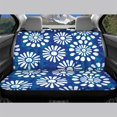 thumbnail image 3 of FUIALDOLG Blue White Daisy Non-Slip Replacement Seat Protectors Set of 2, Waterproof All Weather Car Back Seat Cover for Auto Car Interior, 3 of 4