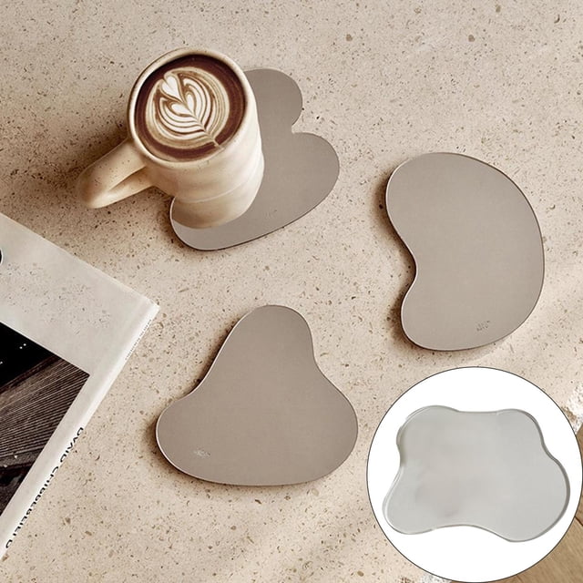 Posavasos de acrílico para bebidas, decoración para hogar, protección de , accesorios de tiro, almohadilla para taza, almohadilla para taza de té, Estilo P 127x115 cm Macarena Posavasos para bebidas