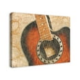 thumbnail image 2 of Creative Products Brown Vintage Guitar 24x30 Canvas Wall Art, 2 of 5