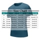 thumbnail image 2 of pstuiky camisetas de hombre, Blusa informal de verano para hombre, color liso, con botones, cuello alto, bolsillo, manga corta y cuello vuelto ropa de hombre xxl, 2 of 3
