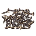 thumbnail image 4 of 50x Tornillos de Montaje para Guitarra Eléctrica ST SQ - Bronce 3x12mm Sunnimix Tornillos de montaje del golpeador, 4 of 8