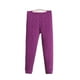 thumbnail image 2 of Pantalones de terciopelo de color liso para mujer, pantalones elásticos de cintura alta, cálidos, con rodilleras, leggings a prueba de viento, ropa interior cálida, pantalones de poliéster para mujer., 2 of 4