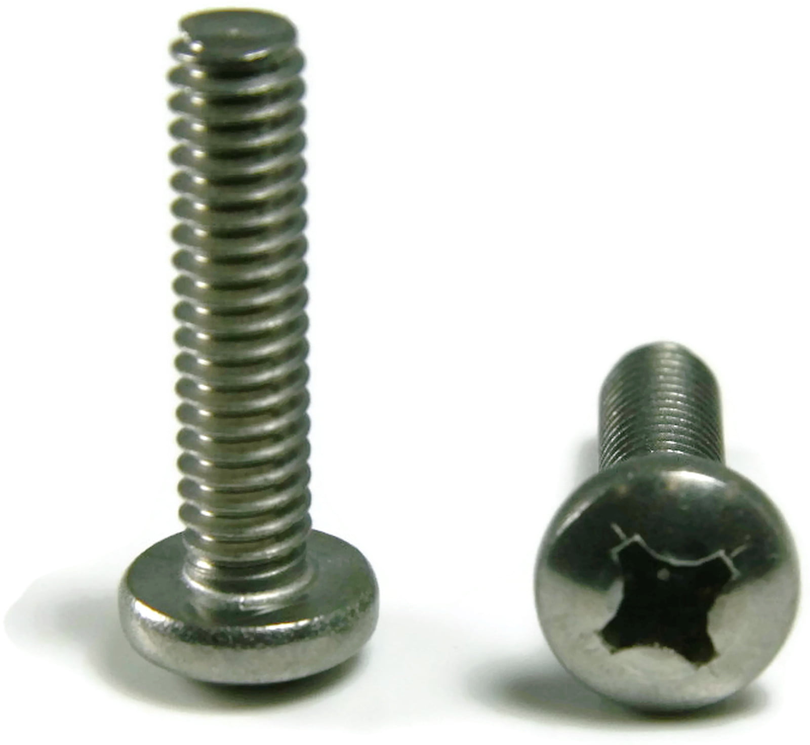 4-40 Machine Screws Pan Head Phillips Drive Stainless Steel Qty 100