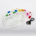 thumbnail image 5 of Collar LED para perros, recargable por USB, collar luminoso de seguridad para la noche, collar luminoso de moda para perros pequeños y medianos (1 unidad, rojo, 34 cm), 5 of 5
