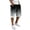 Black@GC@, variant on CONZONE Mens Cargo Shorts Gradient Color Straight Leg Cargo Shorts for Men Lightweight Relaxed Fit Outdoor Workout Shorts With Pockets