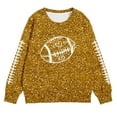 thumbnail image 4 of Byoo Teen Girls Football Sweatshirt Long Sleeve Pullover Top Sports Casual Sweatshirts, 4 of 4