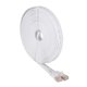 thumbnail image 2 of Cable LAN de red CAT7 rápido de 8 núcleos Cable Ethernet plano sin pérdidas antiinterferencias - 10 m, 2 of 8