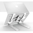 thumbnail image 4 of (Negro) Soporte plegable para portátil de 10 a 15,6 pulgadas, compatible con MacBook, Dell, Lenovo, HP, otros portátiles y tabletas de hasta 8 kg, 4 of 5