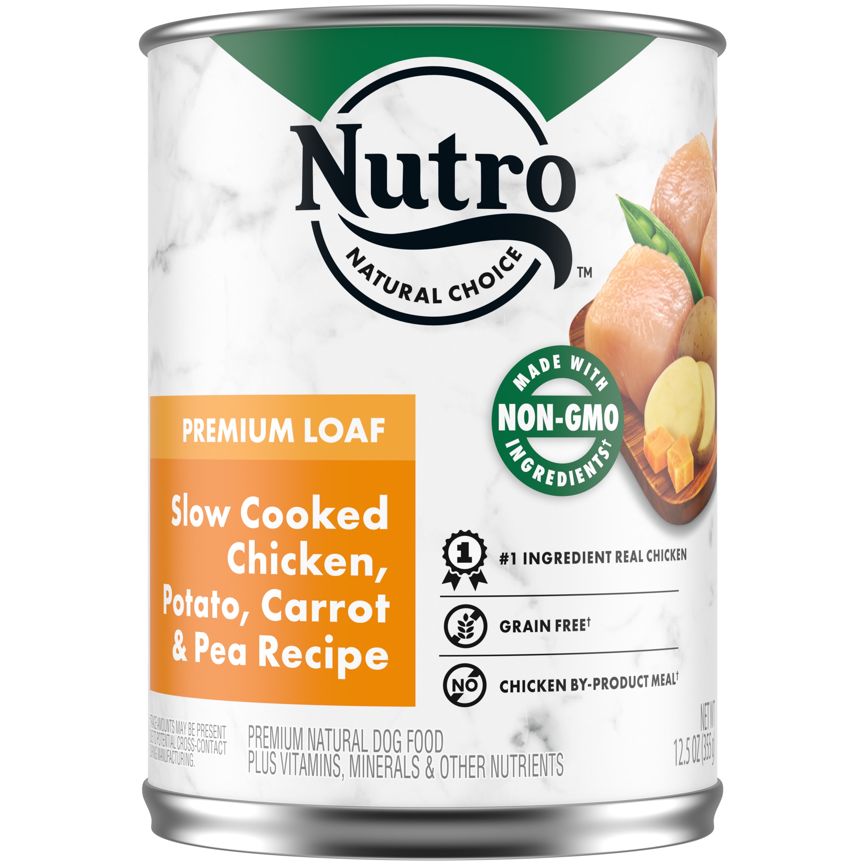 NUTRO PREMIUM LOAF Natural Chicken, Potato, Carrot & Pea Wet Dog food