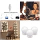 thumbnail image 4 of Luces LED ajustables para espejo de tocador, luces elegantes y atractivas para maquillaje, vestidor, baño con material de bombilla de calidad (10 piezas), 4 of 5
