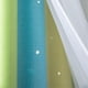 thumbnail image 4 of Star Curtains Stars Blackout Curtains for Kids Girls Bedroom Living Room Colorful Double Layer Star Window Curtains, 1 Panel (53, 4 of 5