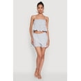 thumbnail image 2 of Womens Haute Monde Eyelet Scallop Trim Cropped Cami, 2 of 5