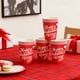 thumbnail image 5 of Vasos de papel para San Valentín | Paquete de 20 vasos desechables con diseños festivos en rojo para bebidas frías y calientes, y para fiestas., 5 of 6