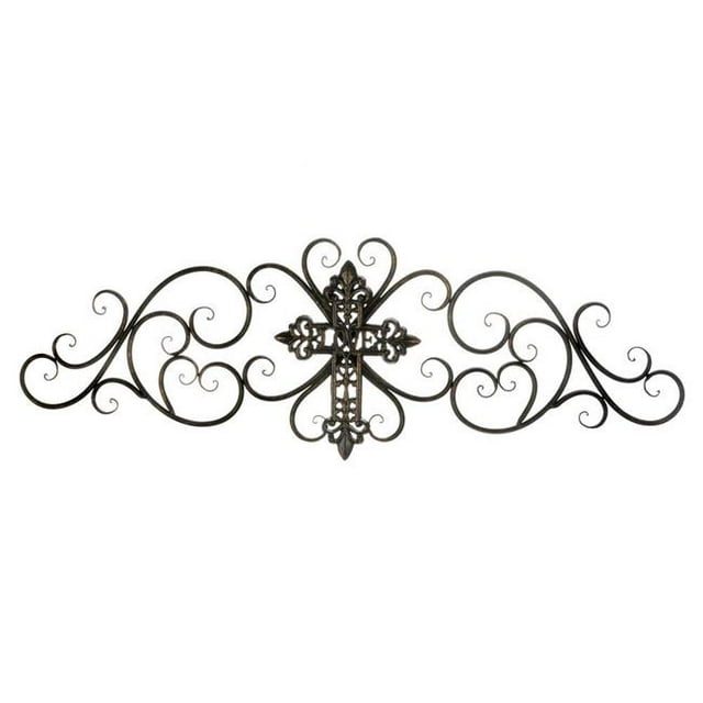 Accent Plus 10018766 Plaque Murale en Scrolling Croisé
