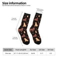 thumbnail image 2 of JUNZAN Labrador Retriever Dog Mens Funny Socks for Men Women Colorful Fun Novelty Crew Patterned Socks, 2 of 6