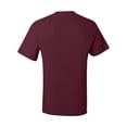 thumbnail image 3 of Hanes Beefy-T T-Shirt à Poche pour Hommes, P, Bordeaux, 3 of 5
