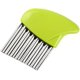 thumbnail image 3 of Wavy Blade French Fries Cutter for Wavy French Fries Green, 3 of 3