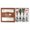 Z2#GN1*4PC, 7 inch, variant on 4 Pcs Christmas Spoon Gift Set, Festive Spoon and Fork Kit, Holiday Dining Flatware, Stainless Steel Christmas Coffee Tea Spoons & Forks, Creative Tableware Gift Box for Friends and Family