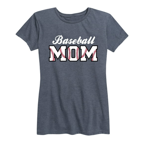 Instant Message - Baseball Mom - Women's Short Sleeve Graphic T-Shirt
