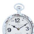 thumbnail image 6 of DecMode 8"W, 11"H Multi Colored Metal Pocket Watch Style Wall Clock (2 Count), 6 of 11